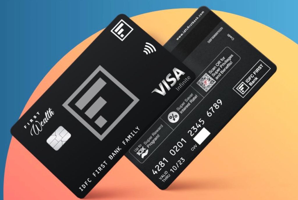 IDFC First Wealth Credit Card 2 IDFC First wealth credit card
