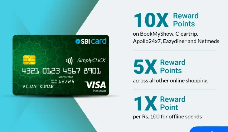 SBI SimplyCLICK Credit Card 2 SBI simply click credit card