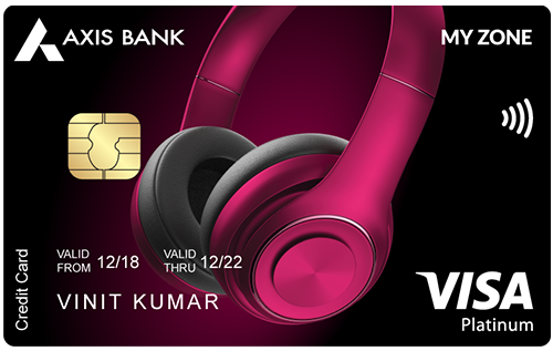 axis bank my zone credit card