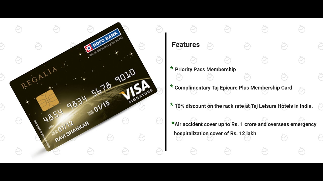 HDFC Regalia Credit Card 2 HDFC Regalia Credit Card