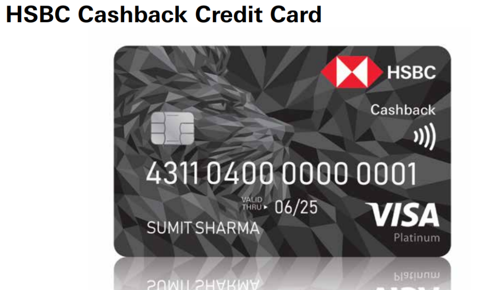 HSBC Cashback Credit Card HSBC Cashback Credit Card