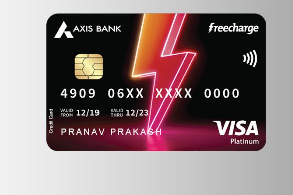 Axis Bank FreeCharge credit card 2 Axis Bank Freecharge credit card